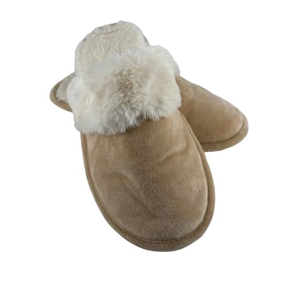 SOFT SURROUNDINGS Size S Cozy Feel Slippers Slides Scuffs Slip-On - Picture 2 of 9